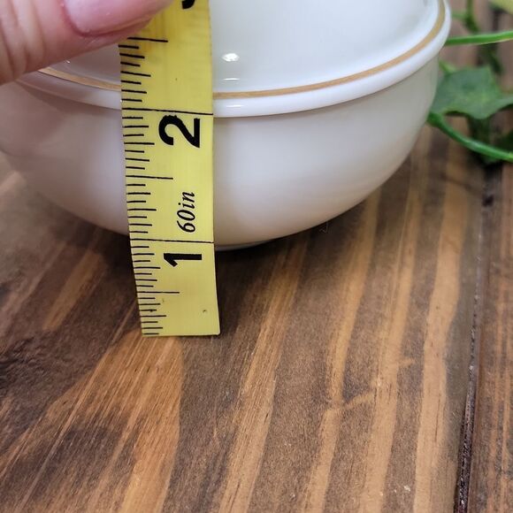 Limoges. Vintage. Chamart. France. Hand Painted. JewelryTrinket Porcelain Design - Picture 7 of 8